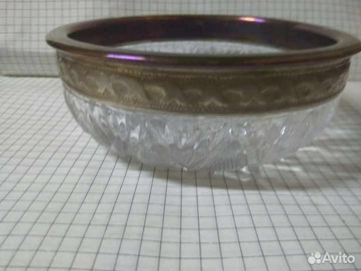 Хрустальные пепельницы СССР