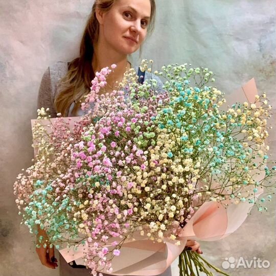 Букет из гипсофилы с доставкой