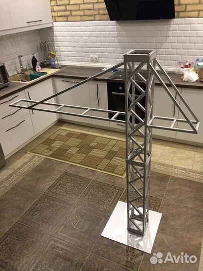 Макет башенного крана