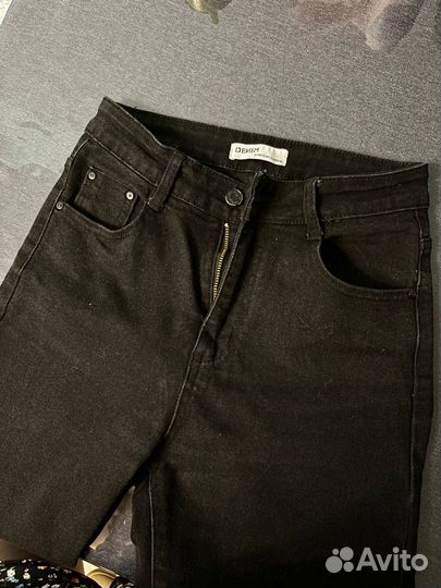 Джинсы чёрные женские 27 размер