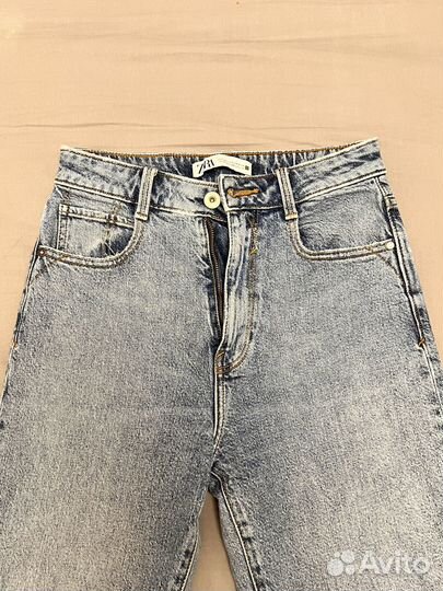 Прямые джинсы zara 34
