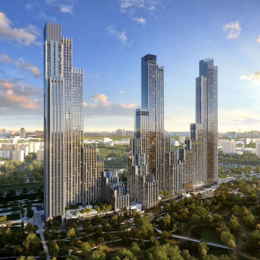 1-к. квартира, 47,9 м², 2/56 эт.