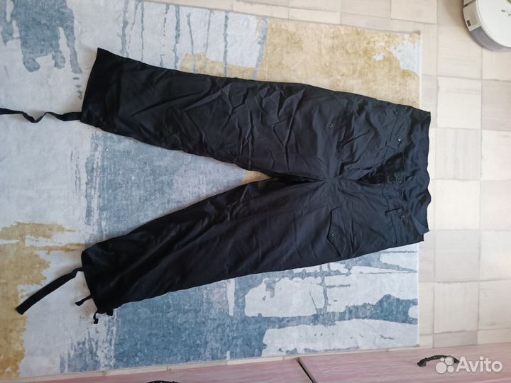 Костюм зимний технический танковый черный