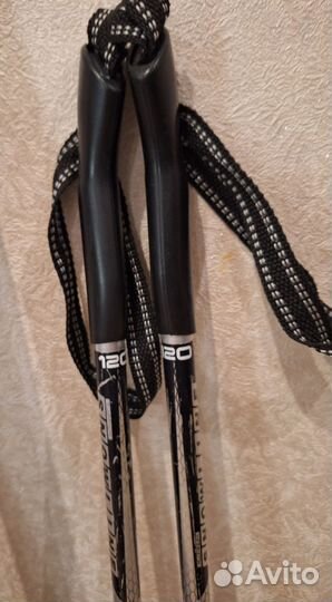 Беговые лыжи 160см с палками 120см и ботинки 37р