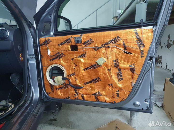 Установка Автозвука