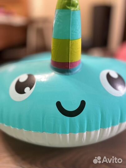 Надувной матрас круг