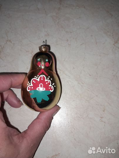 Шары новогоднее стекло СССР