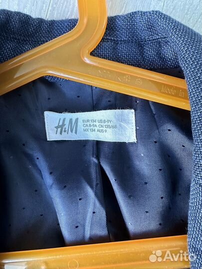 Пиджак H&M на 7-9 лет (рост 128-134)