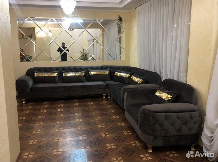 Диван с креслом (новое)