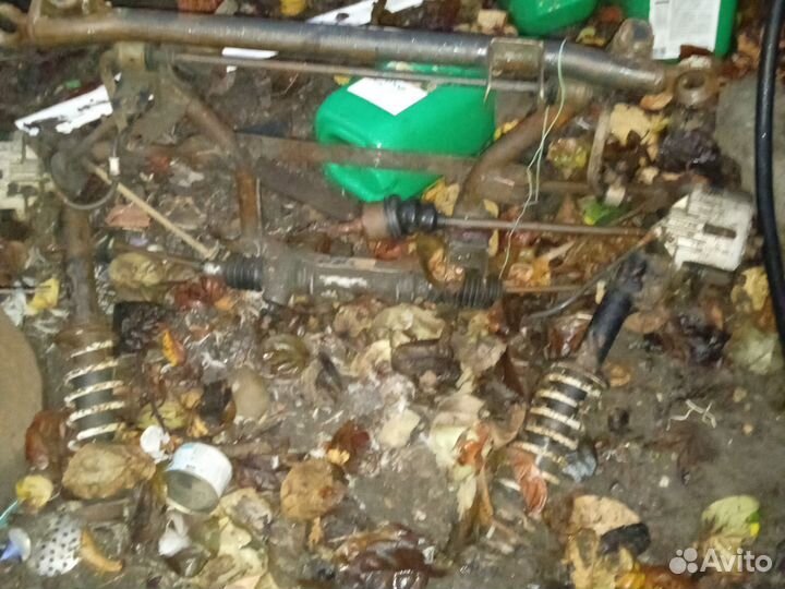 Двигатель коробка подрамник ока