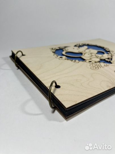 Детский деревянный альбом