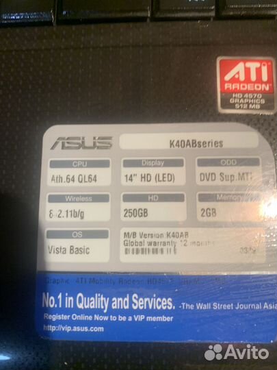 Asus k40ab