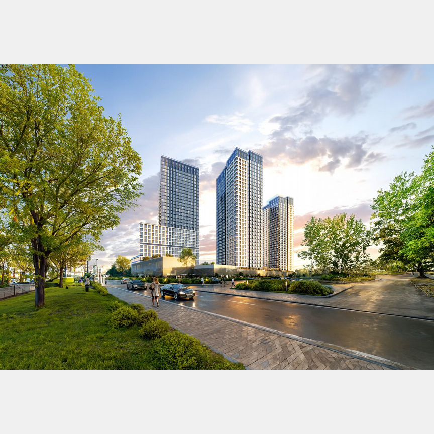 2-к. апартаменты, 47 м², 4/35 эт.