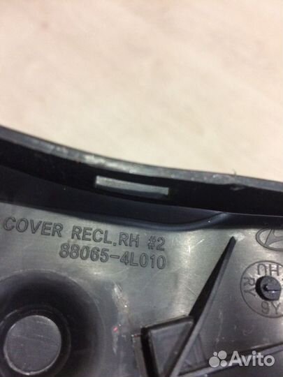 Kia Rio Рио накладка угловая правая сиденья перед