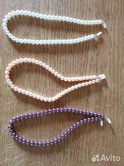 Бусы жемчужные