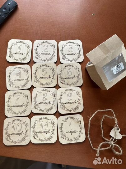 Карточки для фотосессии малыша