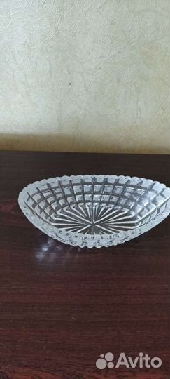 Салатник хрустальный