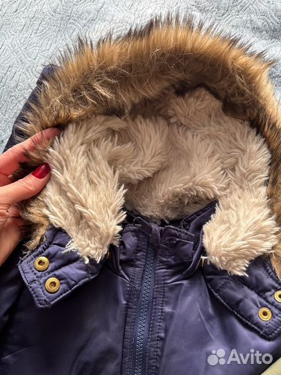 Куртка парка детская 128/134