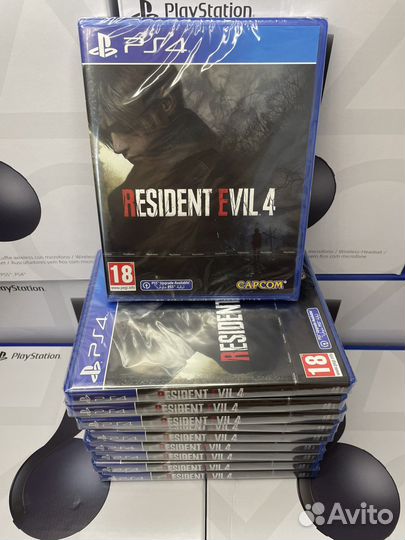 Resident Evil 4 remake ps4 (новый)