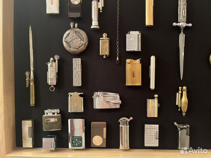 Коллекция винтажных зажигалок