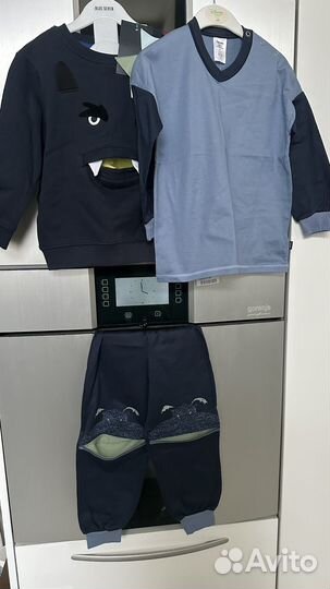 Костюм с монстриком. 92 см