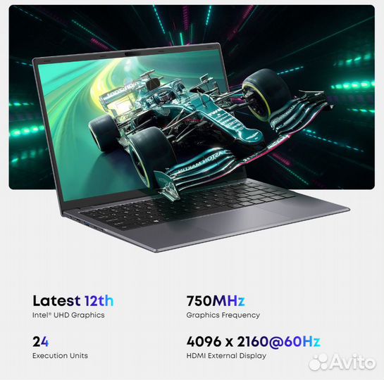 Chuwi GemiBook xPro Intel N100+Сумка+Часы-Гарантия