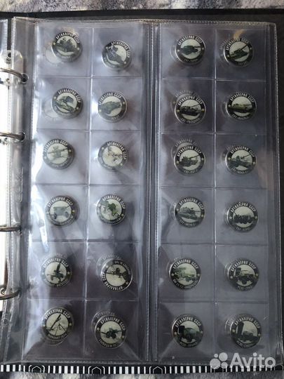 Коллекция монет артиллерия СССР