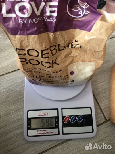 Соевый воск для свечей