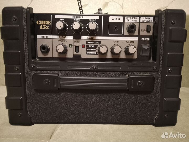 Roland Cube 15x (4 вида перегруза)