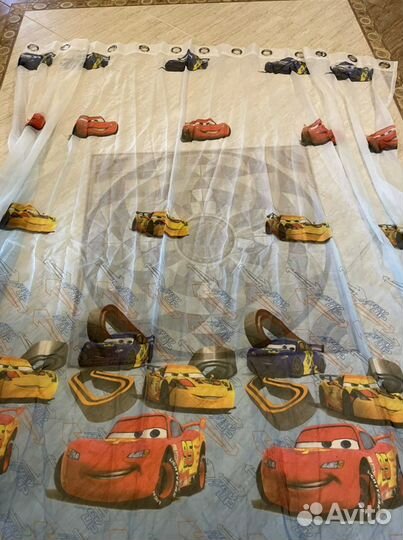 Продам новые шторы и тюль Тачки