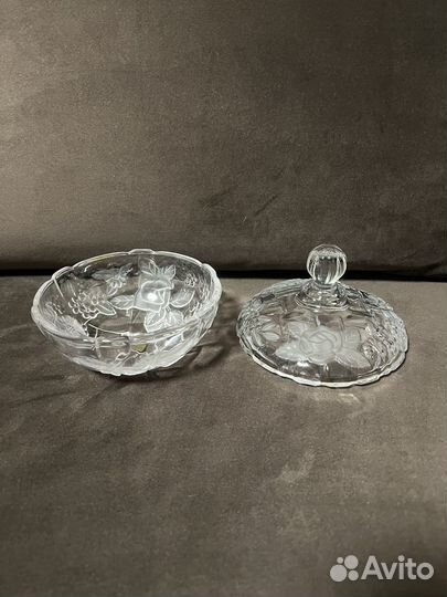 Ваза хрустальная