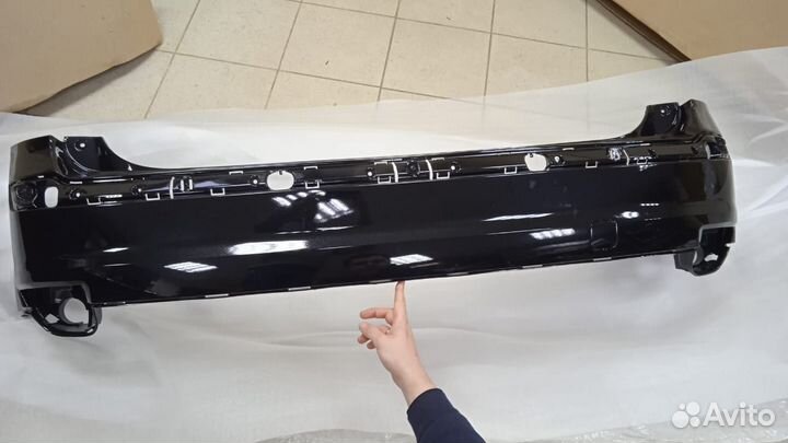 Бампер задний Ford Focus 2 хэтчбек в цвет