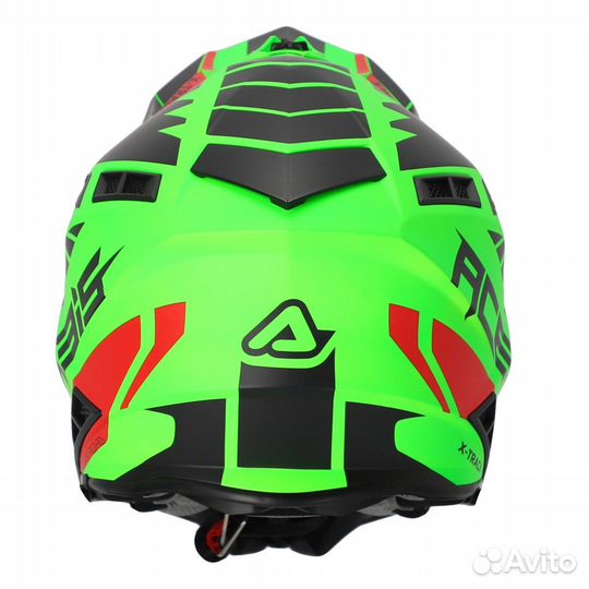 Шлем Acerbis X-Track 22-06 Fluo-Green/Black