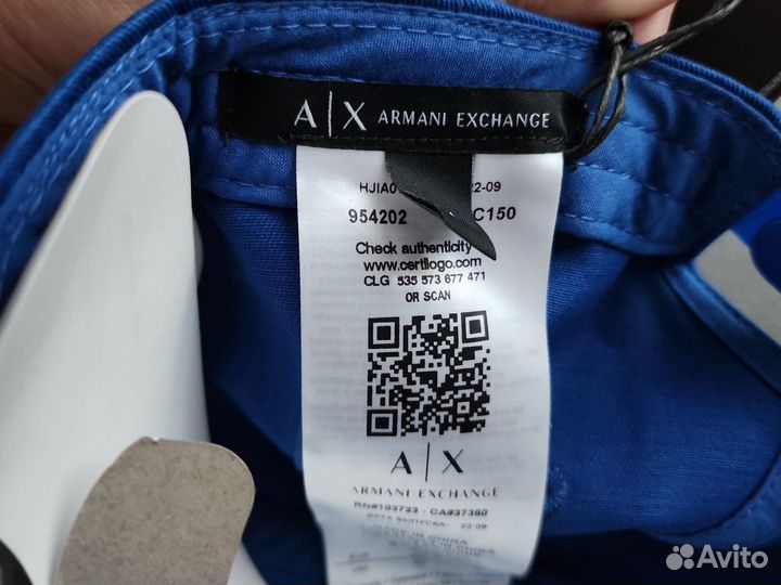 Бейсболка Armani Exchange оригинал