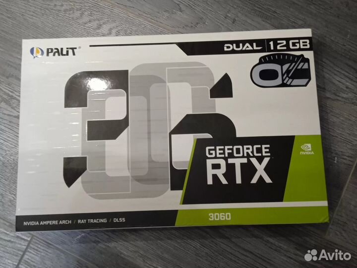 Видеокарта Palit nvidia GeForce RTX 3060 dual OC