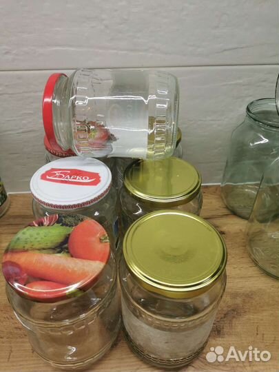 Банки стеклянные 0,7, 0.5