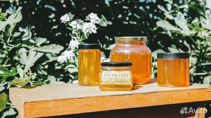 Мёд майский, каштан 2023, горная липа, плющ 2022