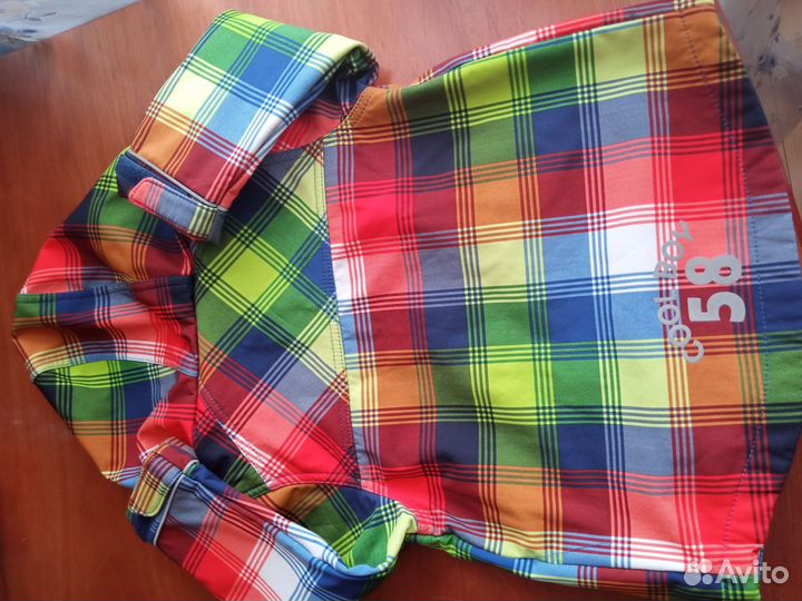 Куртка ветровка на флисе детская