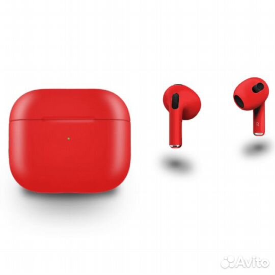 Наушники беспроводные Apple AirPods 3 - Red Matte