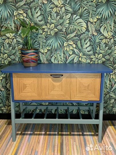 Тумба под тв хайборд массив шпон