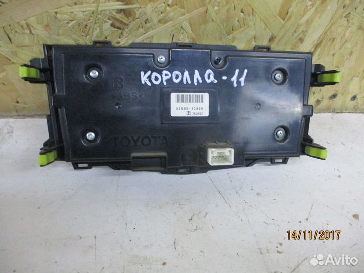 Блок климат- контроля Тойота Королла 150