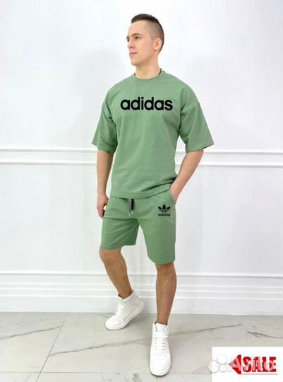 Спортивный костюм Adidas Футболка+шорты летний