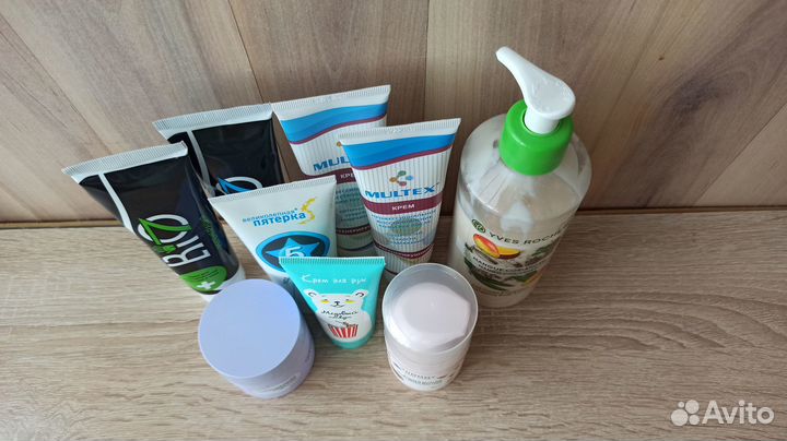Кремы для рук, тела, лица - пакетом