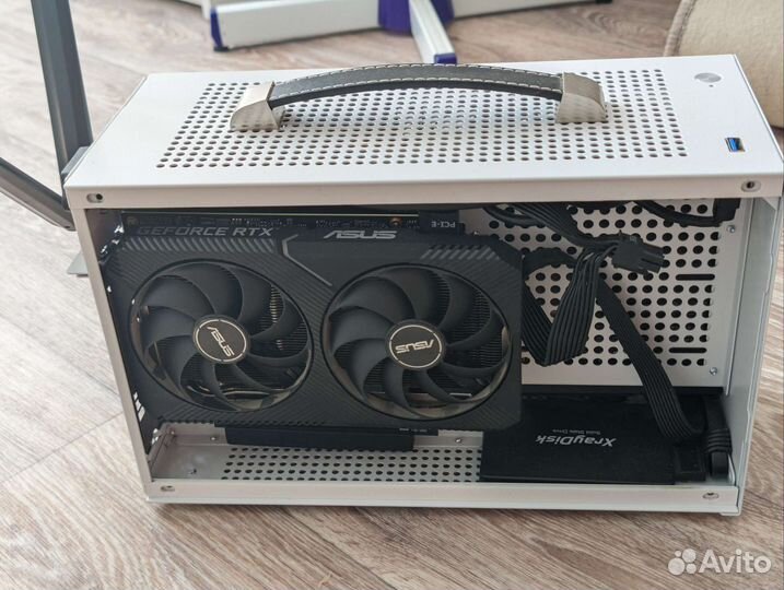 Игровой mini itx core i3 12100/ Rtx 3060 ti