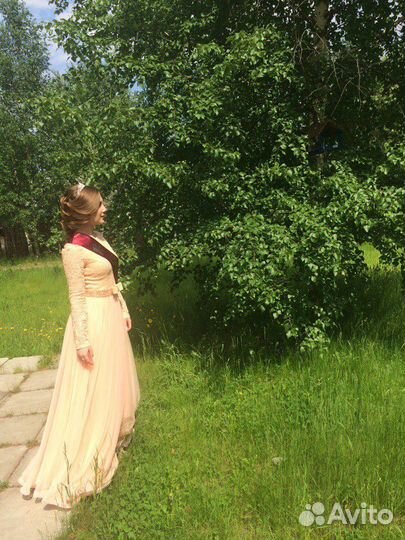 Вечернее выпускное платье