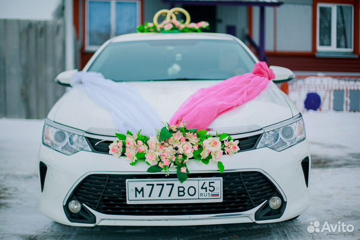 Прокат авто с украшениями на свадьбу