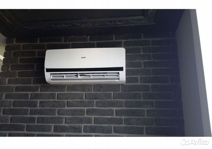 Сплит система с установкой