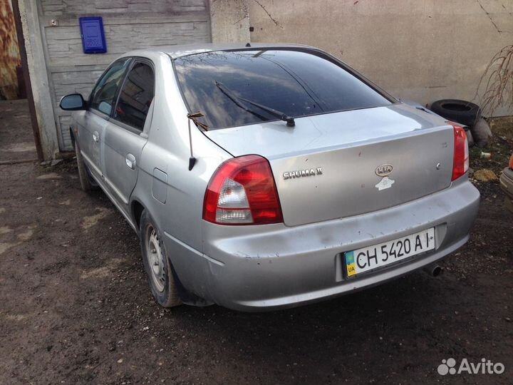 Разбираем Kia Shuma 2 1.6 MT 2002