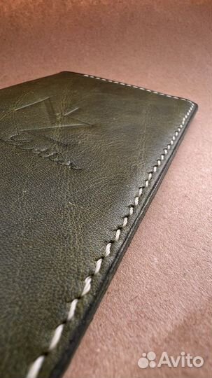 Обложка на паспорт натуральная кожа