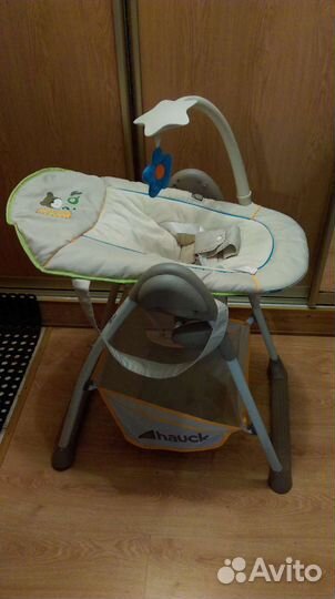 Стульчик для кормления 2в1 Hauck Sitn Relax - bear